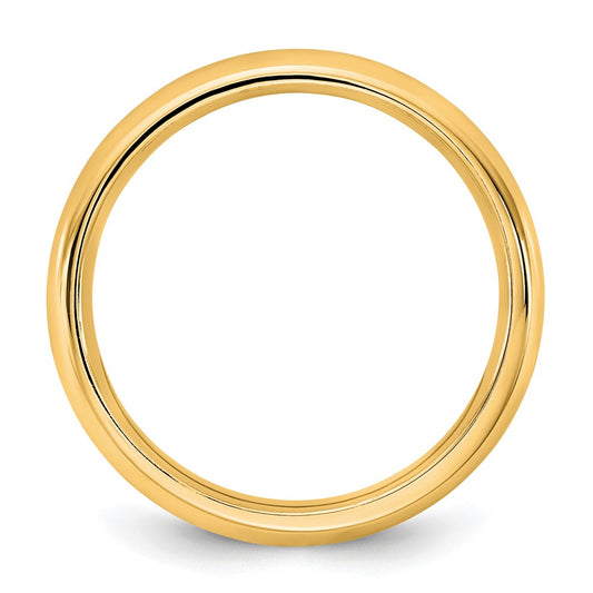 14K Yellow Gold 3.5mm Standard Comfort Fit Band