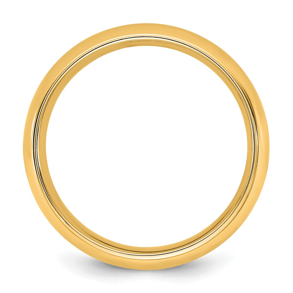 10K Yellow Gold 10Ky 5.5mm Standard Comfort Fit Band Size 11.5