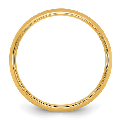 10K Yellow Gold 10Ky 4.5mm Lightweight Comfort Fit Band Size 11.5