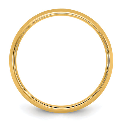 10K Yellow Gold 10Ky 4.5mm Lightweight Comfort Fit Band Size 4.5