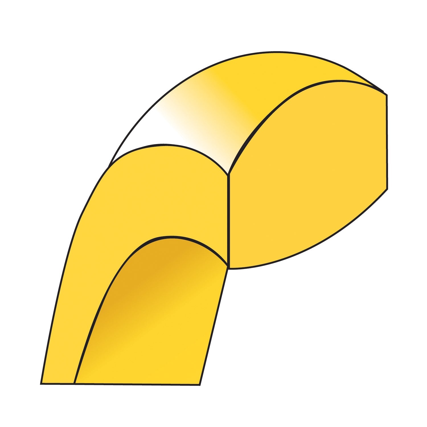 10K Yellow Gold 10Ky 10mm Standard Comfort Fit Band Size 13.5