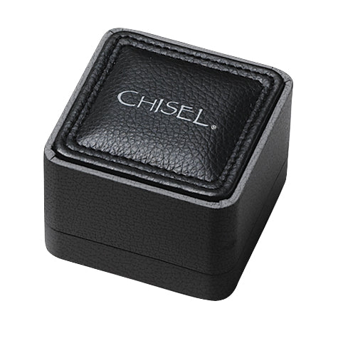 Stainless Steel Chisel Brushed Black Ip-Plated Money Clip