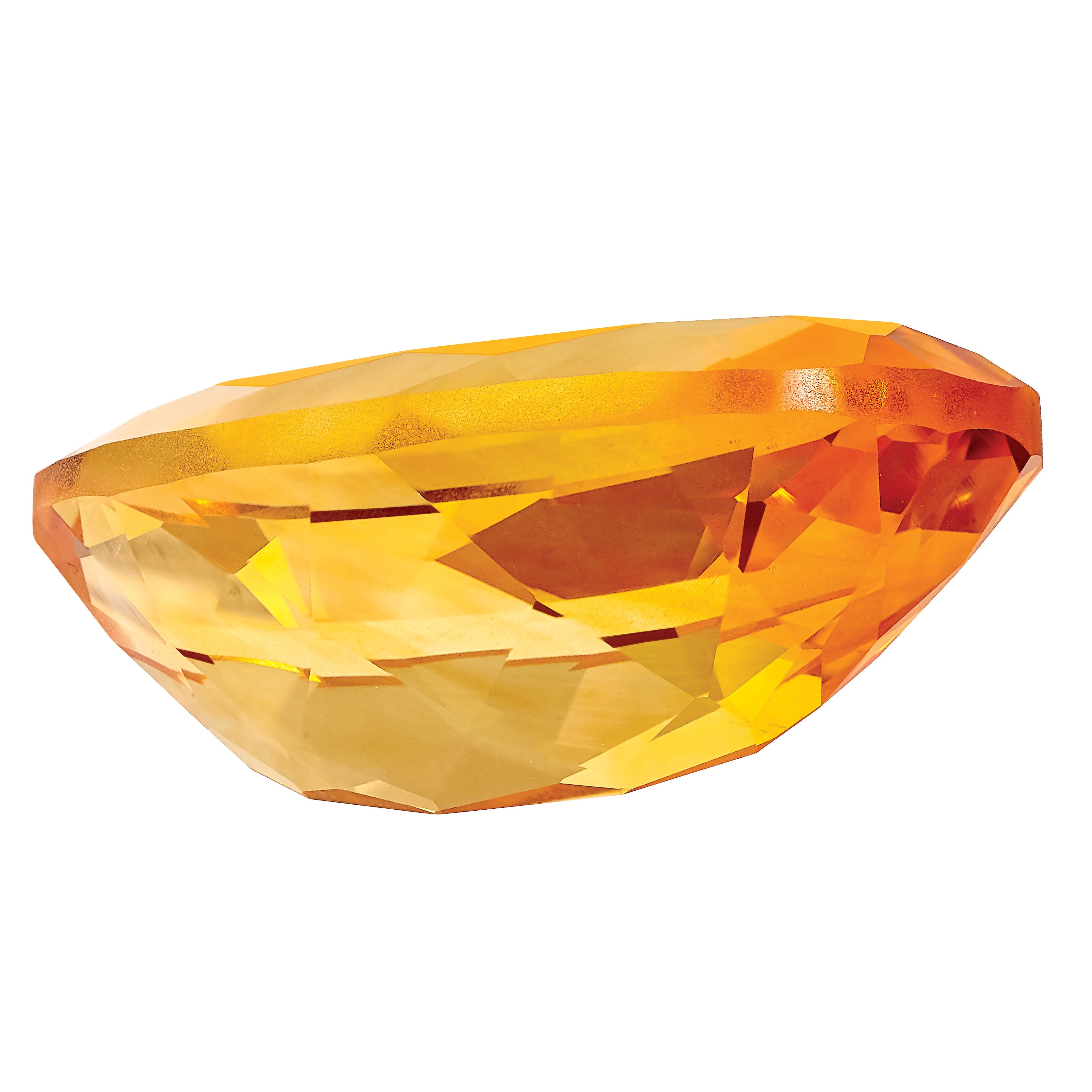 Gemstone Citrine Aa Quality 20X10mm Oval