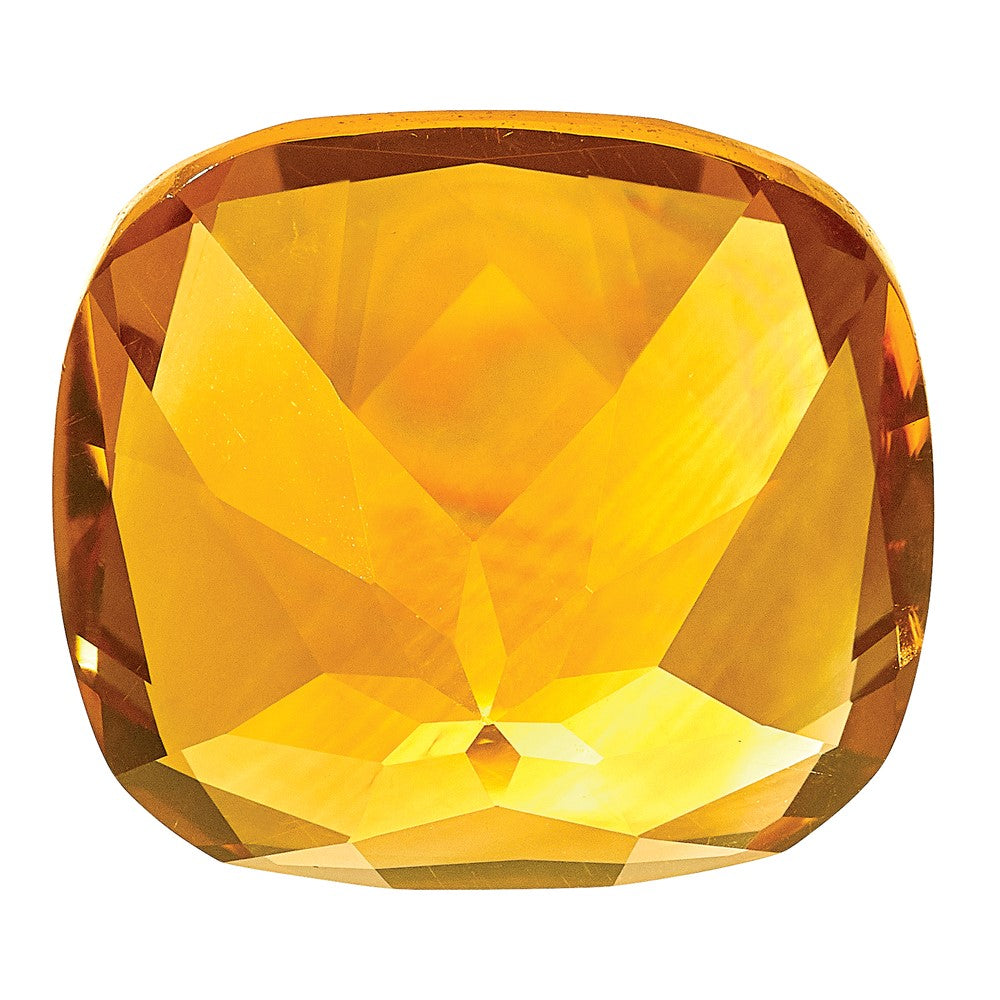 Gemstone Citrine Aa Quality 5mm Antique Cushion