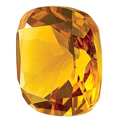 Gemstone Citrine Aa Quality 10mm Antique Cushion