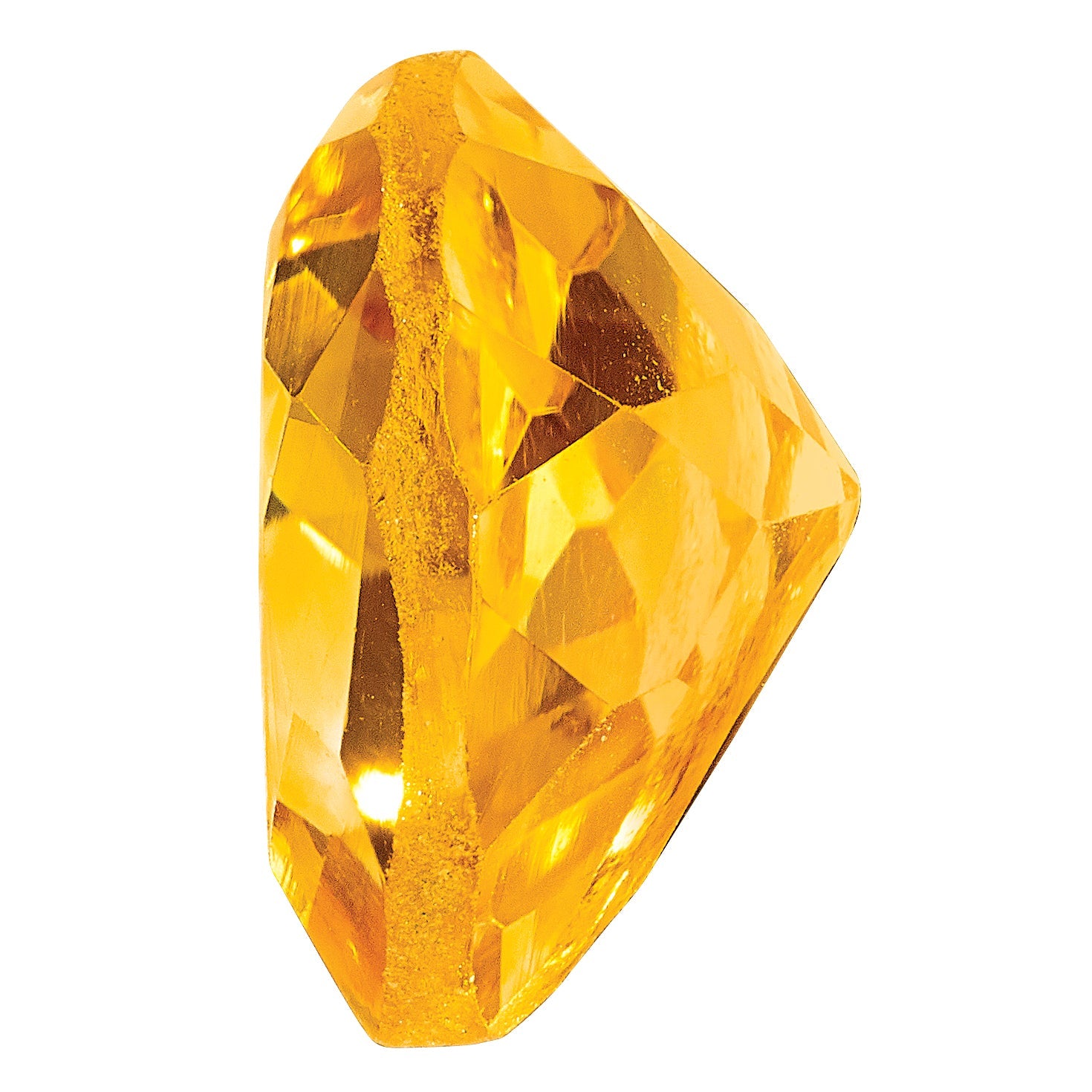 Gemstone Citrine Aa Quality 3mm Heart