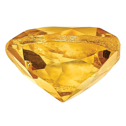 Gemstone Citrine Aa Quality 7mm Heart