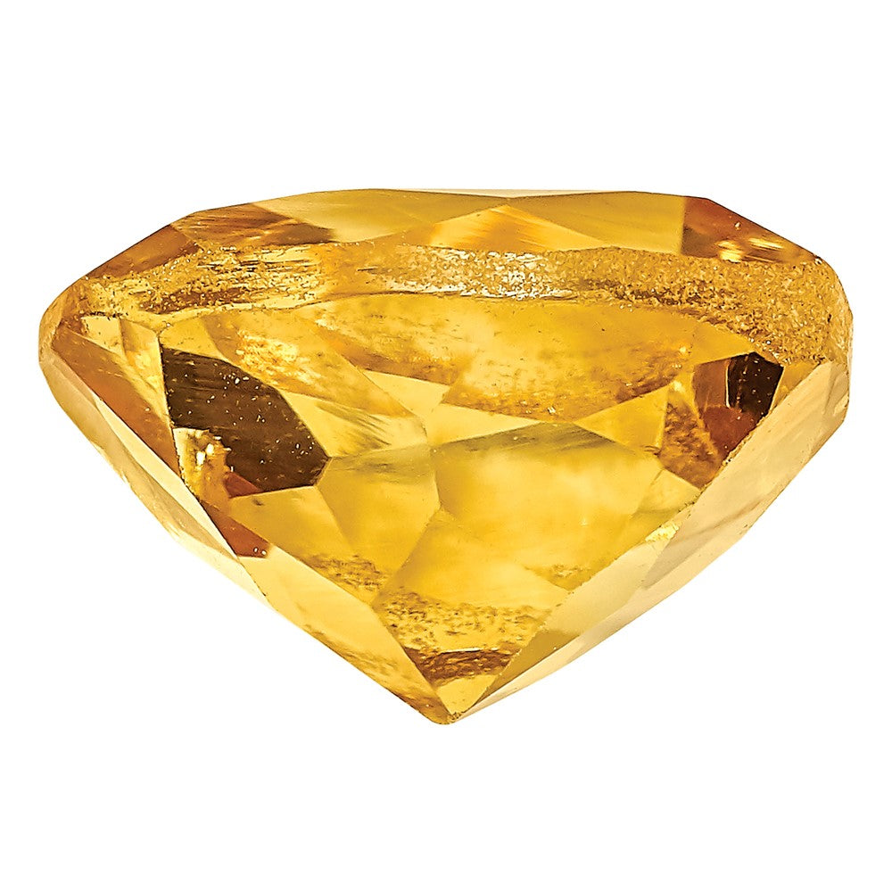 Gemstone Citrine Aa Quality 3mm Heart