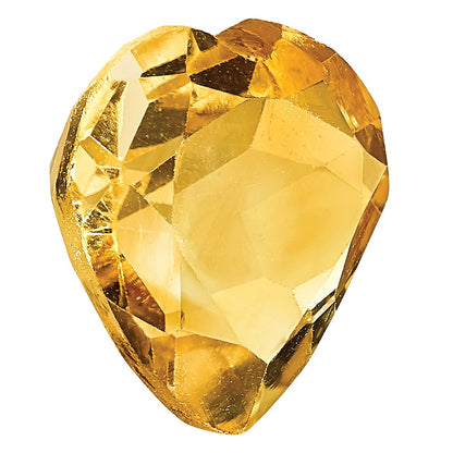 Gemstone Citrine Aa Quality 4mm Heart