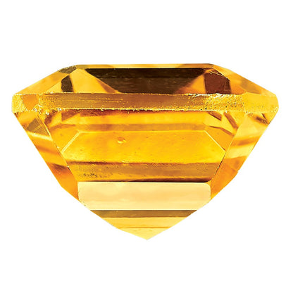 Gemstone Citrine Aa Quality 12X10mm Emerald Cut