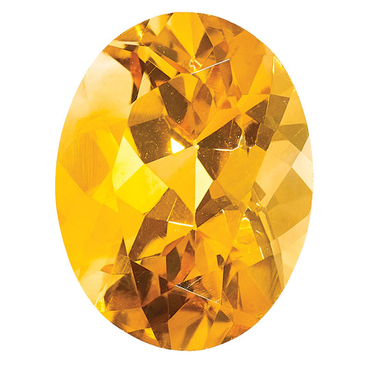 Gemstone Citrine Aa Quality 6X4mm Oval