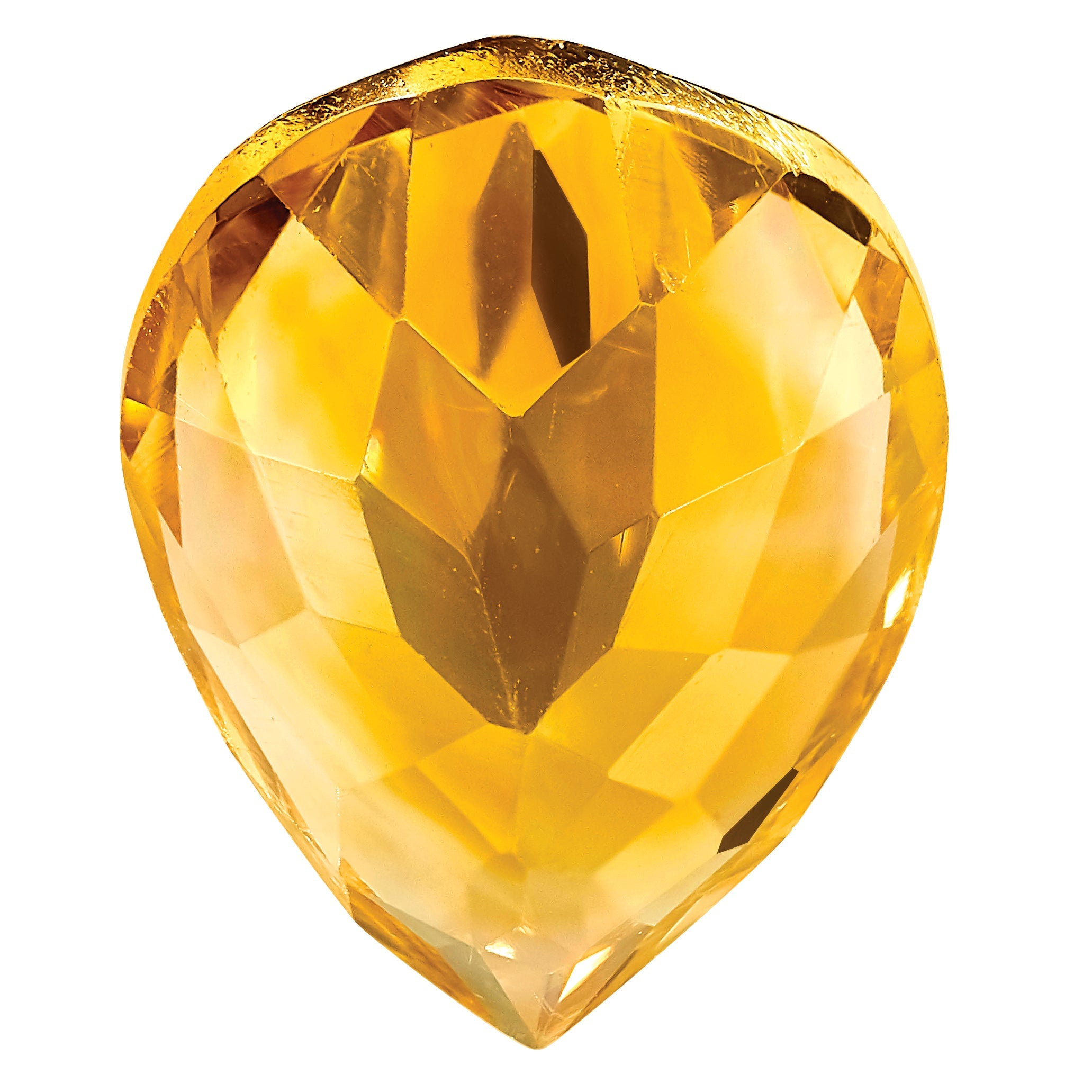 Gemstone Citrine Aa Quality 6X4mm Pear