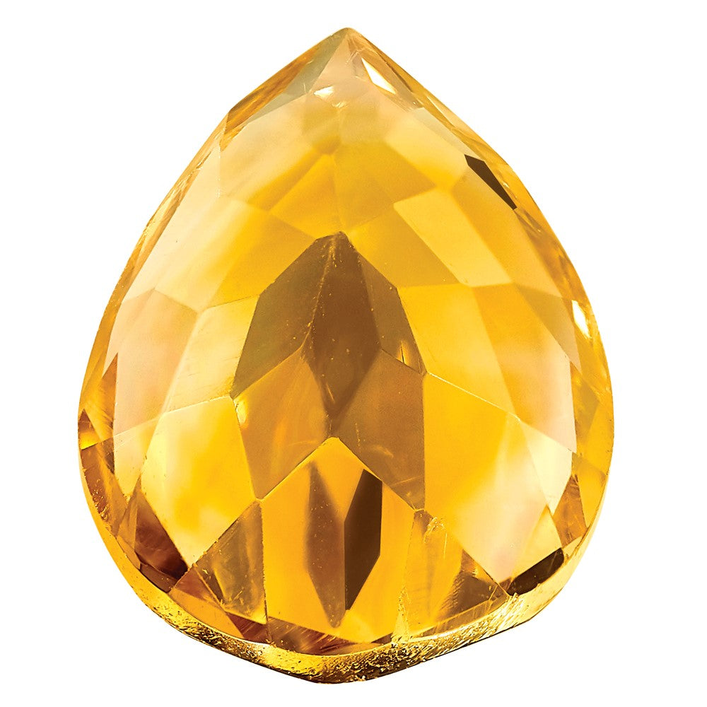 Gemstone Citrine Aa Quality 10X7mm Pear