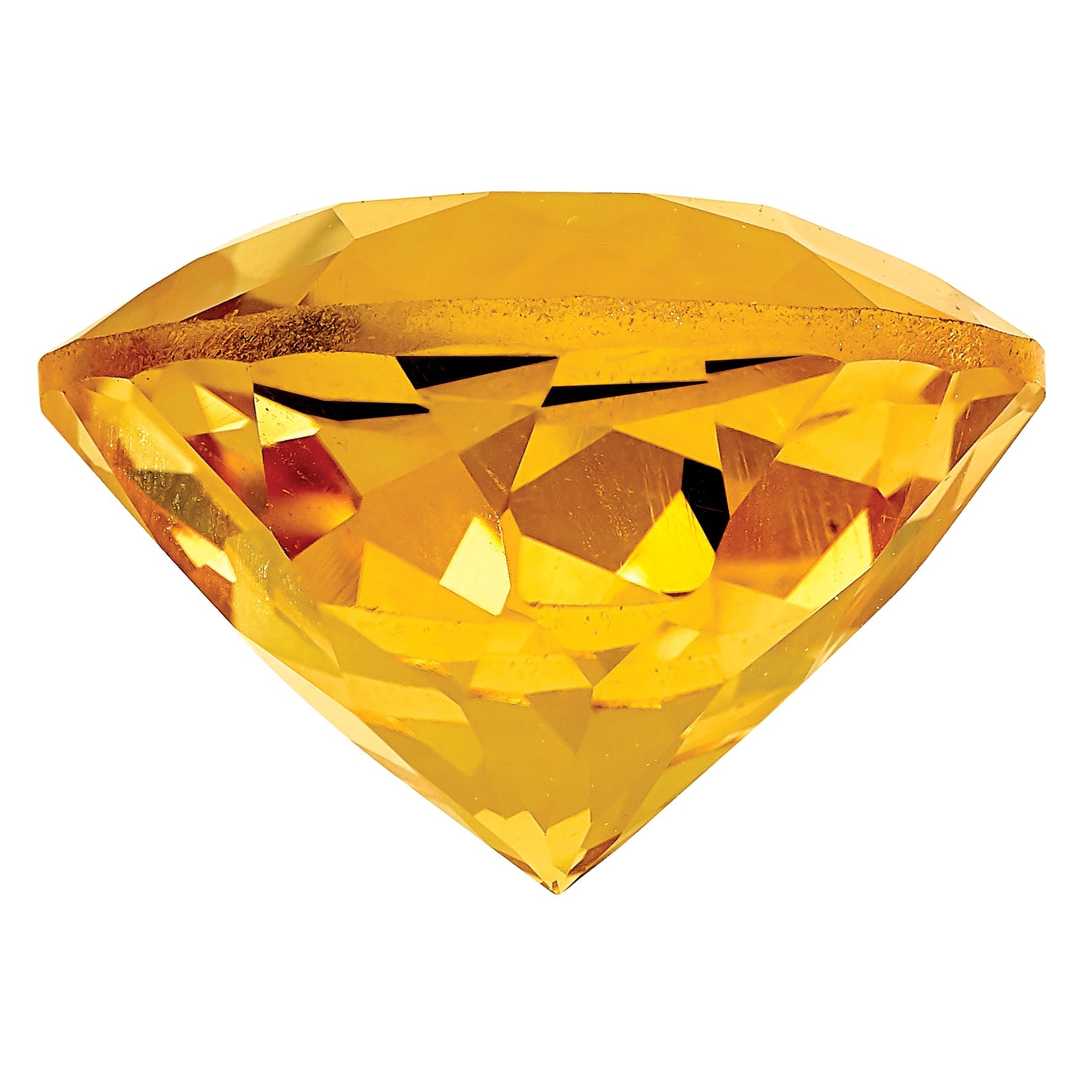 Gemstone Citrine Aa Quality 3mm Round