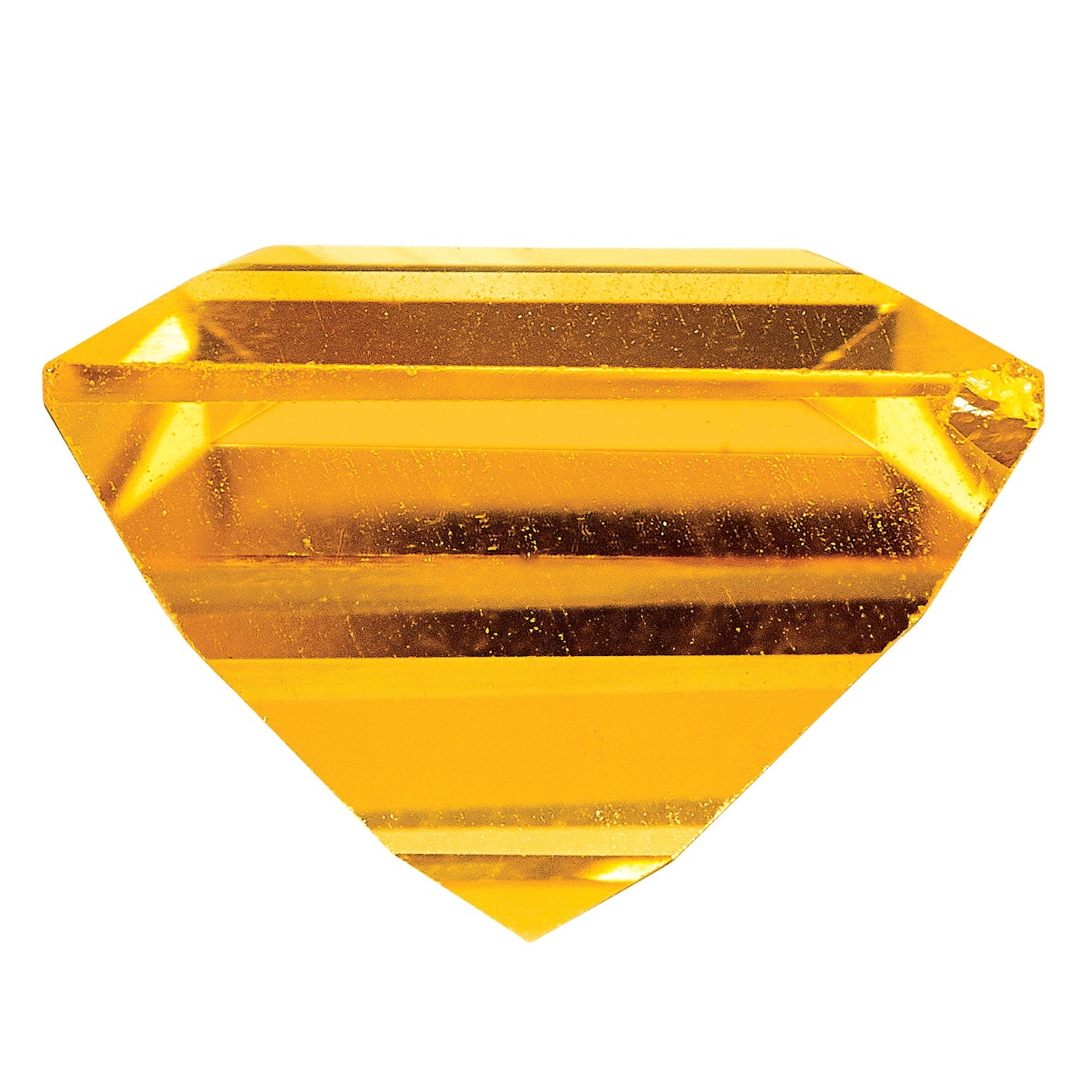 Gemstone Citrine Aa Quality 3mm Square Step-Cut