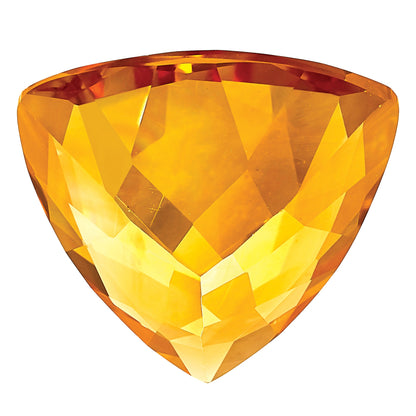 Gemstone Citrine Aa Quality 6mm Trillion