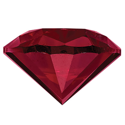Gemstone Created Ruby 9X7mm Oval