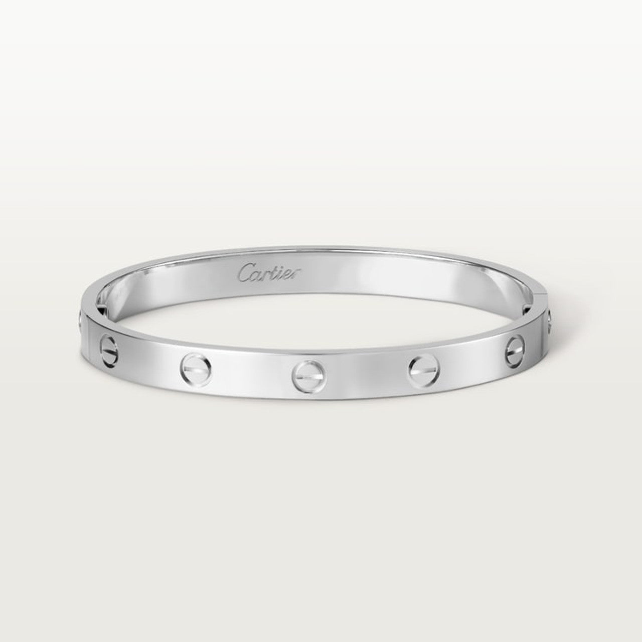Designer Inspired Brushed LOVE Bangle Bracelet Classic Model