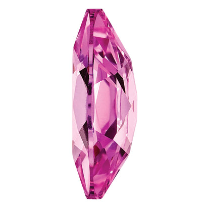 Gemstone Created Pink Sapphire 10X5mm Marquise