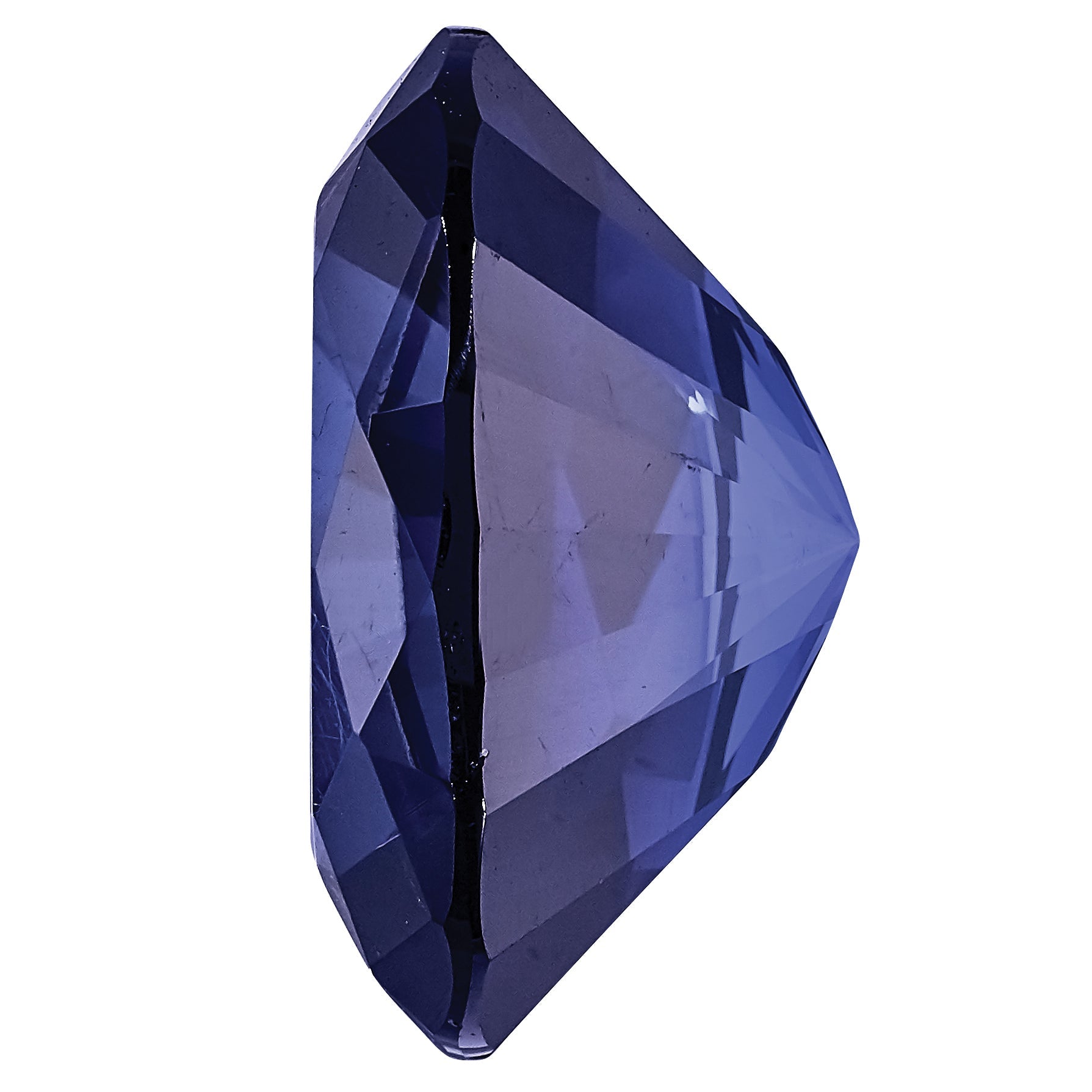 Gemstone Created Blue Sapphire 7X5mm Oval