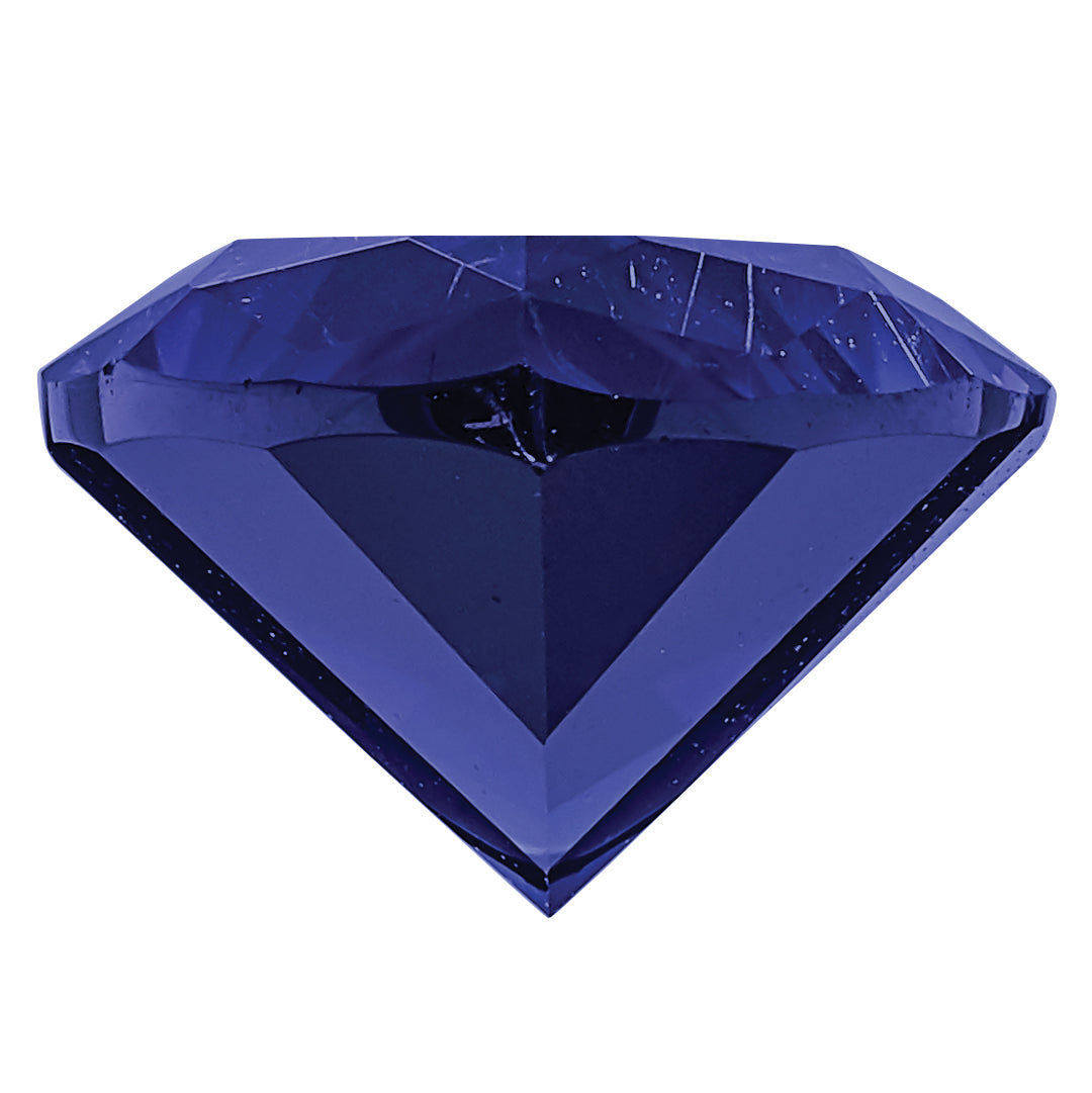 Gemstone Created Blue Sapphire 7X5mm Pear