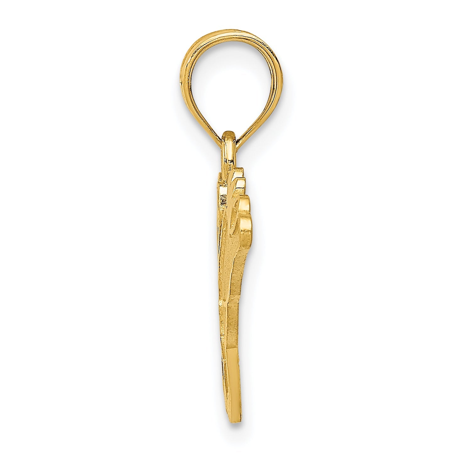 14K Yellow Gold Rabbit Charm