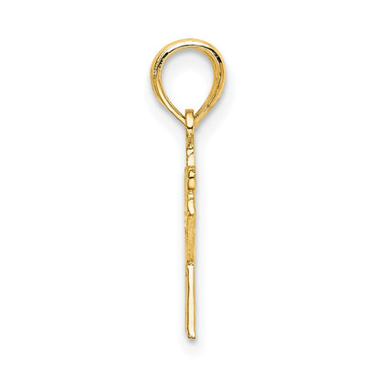 14K Yellow Gold Super Star Charm