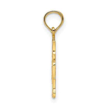 14K Yellow Gold #1 Mom Charm