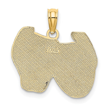 14k Yellow Gold Comedy/Tragedy Charm