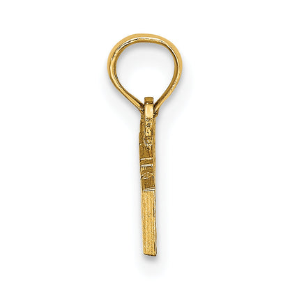 14K Yellow Gold Polished Alaska Charm
