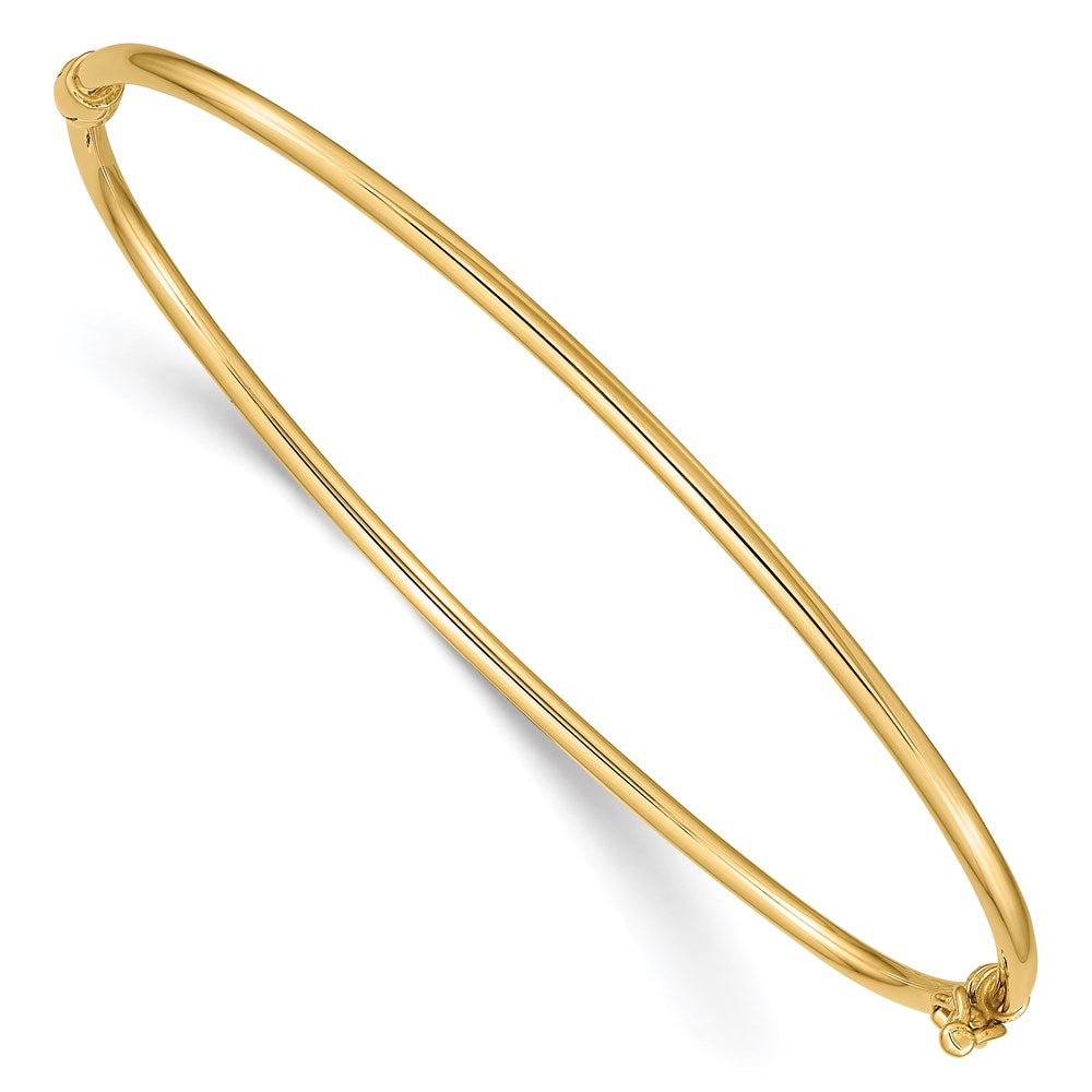 7 Inch 14K Hinged Bangle Bracelet