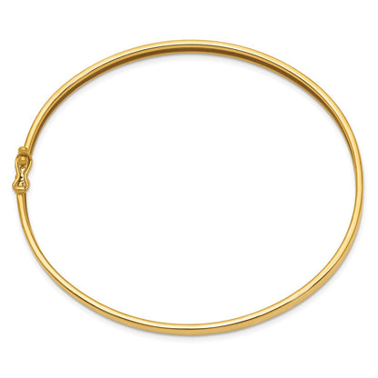 8 Inch 14K Flexible Bangle Bracelet