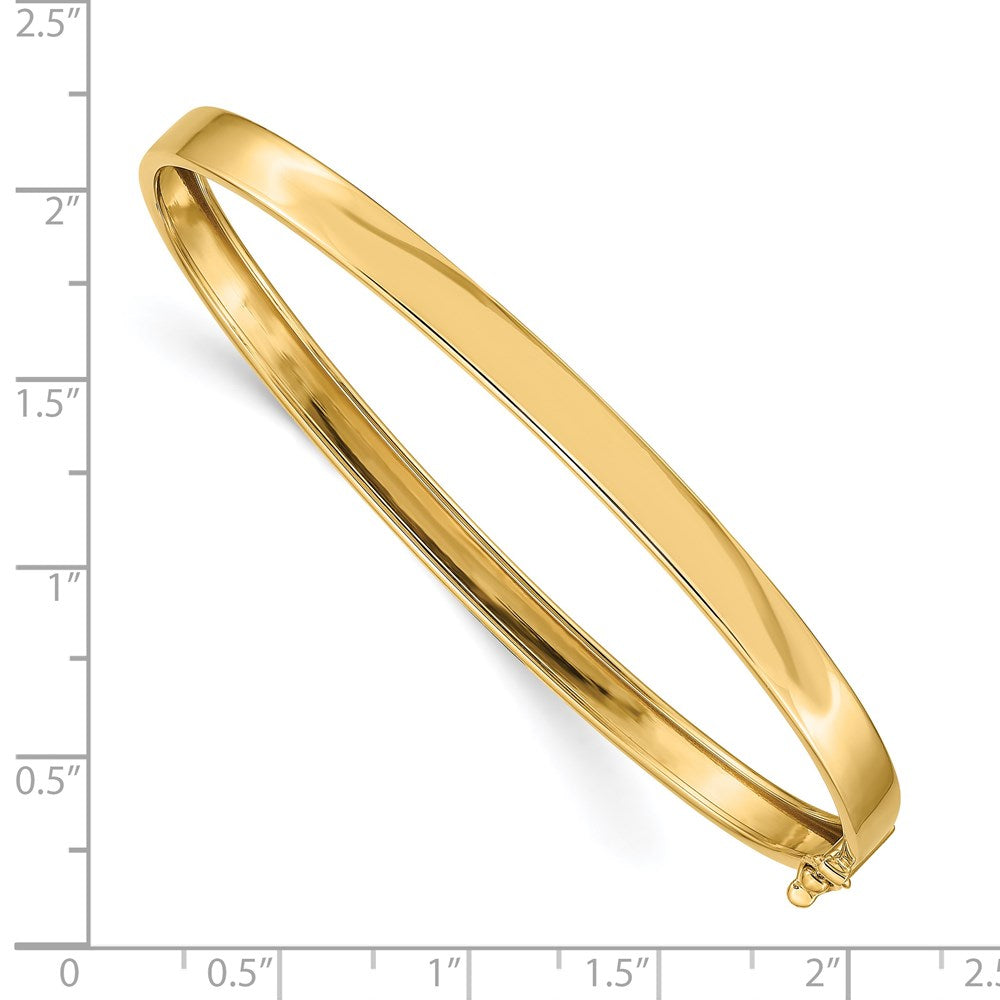 8 Inch 14K Flexible Bangle Bracelet