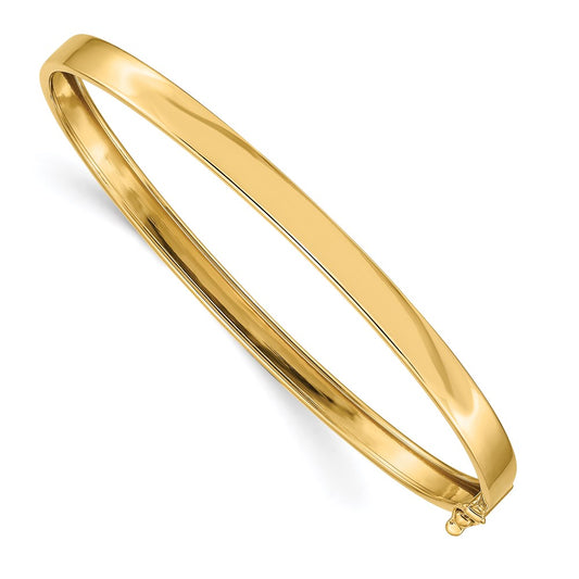 8 Inch 14K Flexible Bangle Bracelet
