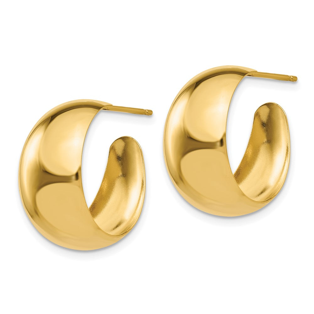 14K Yellow Gold Small Hoop Earrings