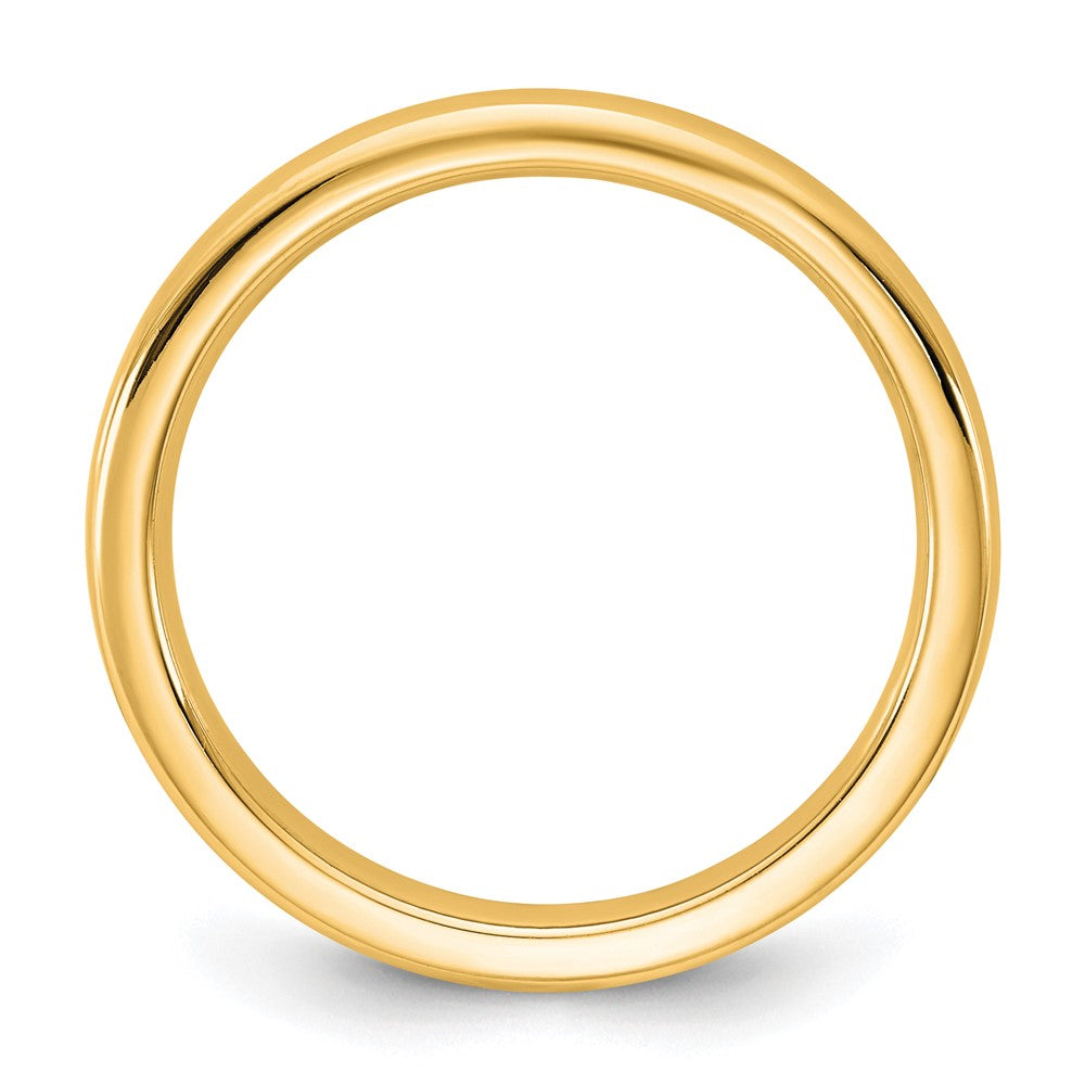 14K Yellow Gold 2.5mm European Comfort Fit Band