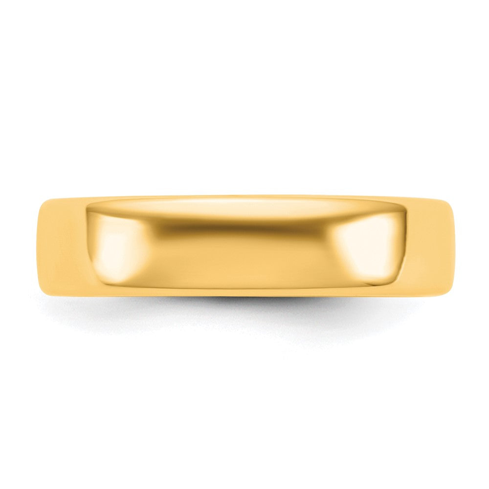 14K Yellow Gold 5mm European Comfort Fit Band