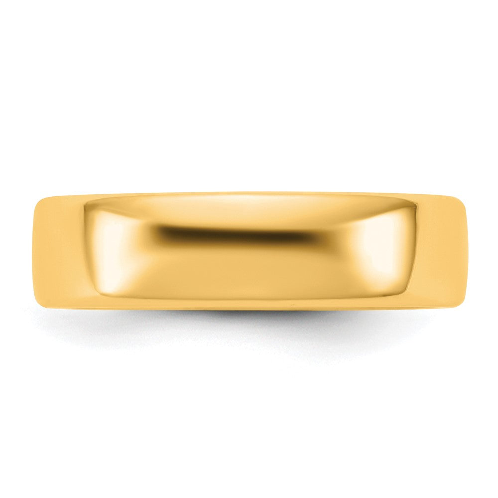 14K Yellow Gold 5.5mm European Comfort Fit Band