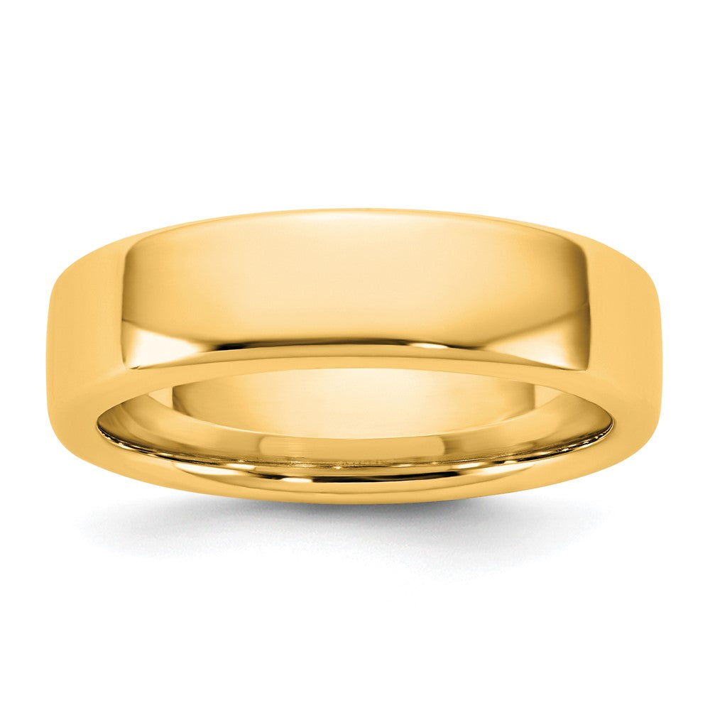 14K Yellow Gold 5.5mm European Comfort Fit Band