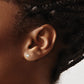 14k Yellow Gold 1/4 ctw Certified Lab Grown Diamond VS/SI+ G+ Round 3 Prong Heavy Wt. Stud Earrings