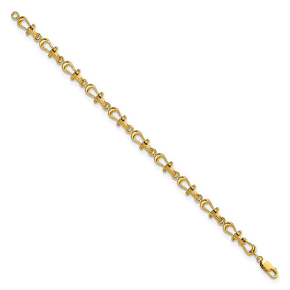 7.5 Inch 14K Mariner'S Link 7.5In Bracelet