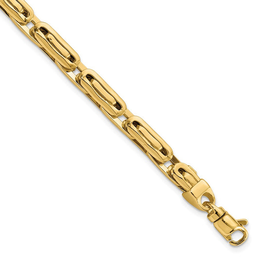 8.25 Inch 14K Polished Fancy Link Bracelet