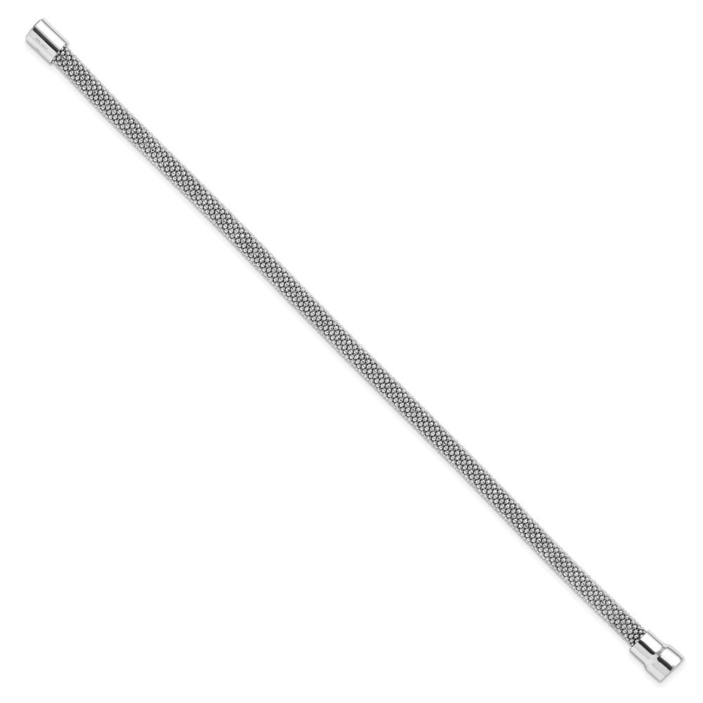 7.5 Inch Sterling Silver Magnetic Bracelet