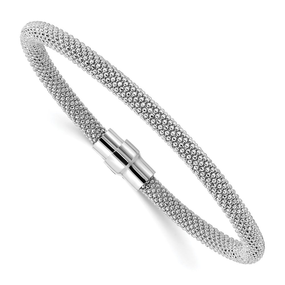 7.5 Inch Sterling Silver Magnetic Bracelet