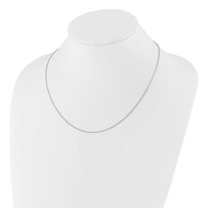 30 Inch Sterling Silver Adjustable 1.75mm Cable Chain Necklace