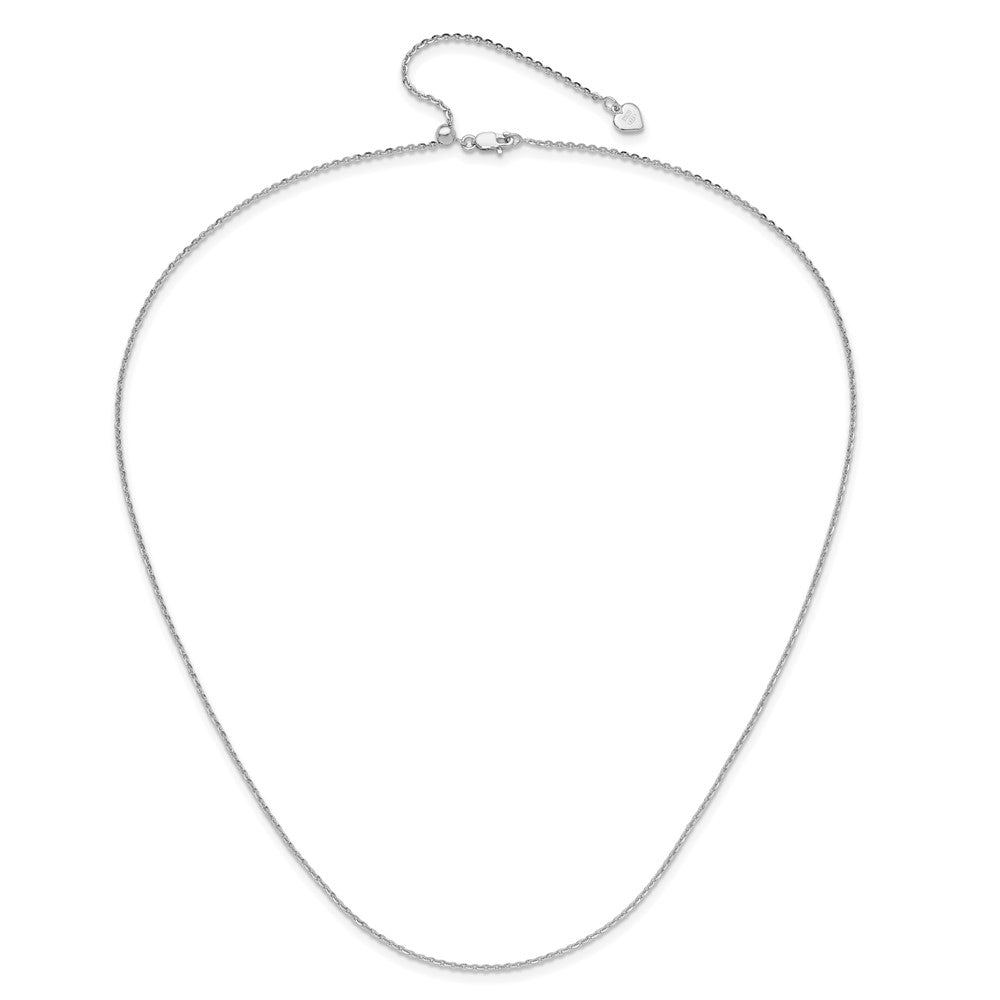 30 Inch Sterling Silver Adjustable 1.75mm Cable Chain Necklace