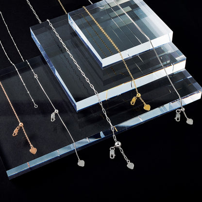 22 Inch Sterling Silver Gold-Plated Adjustable 1.4mm Cable Chain Necklace