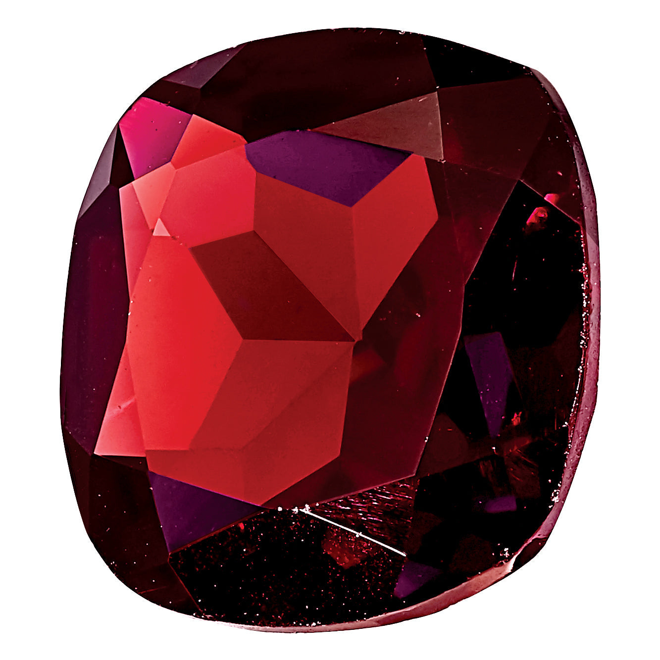 Gemstone Garnet Aa Quality 9mm Antique Cushion