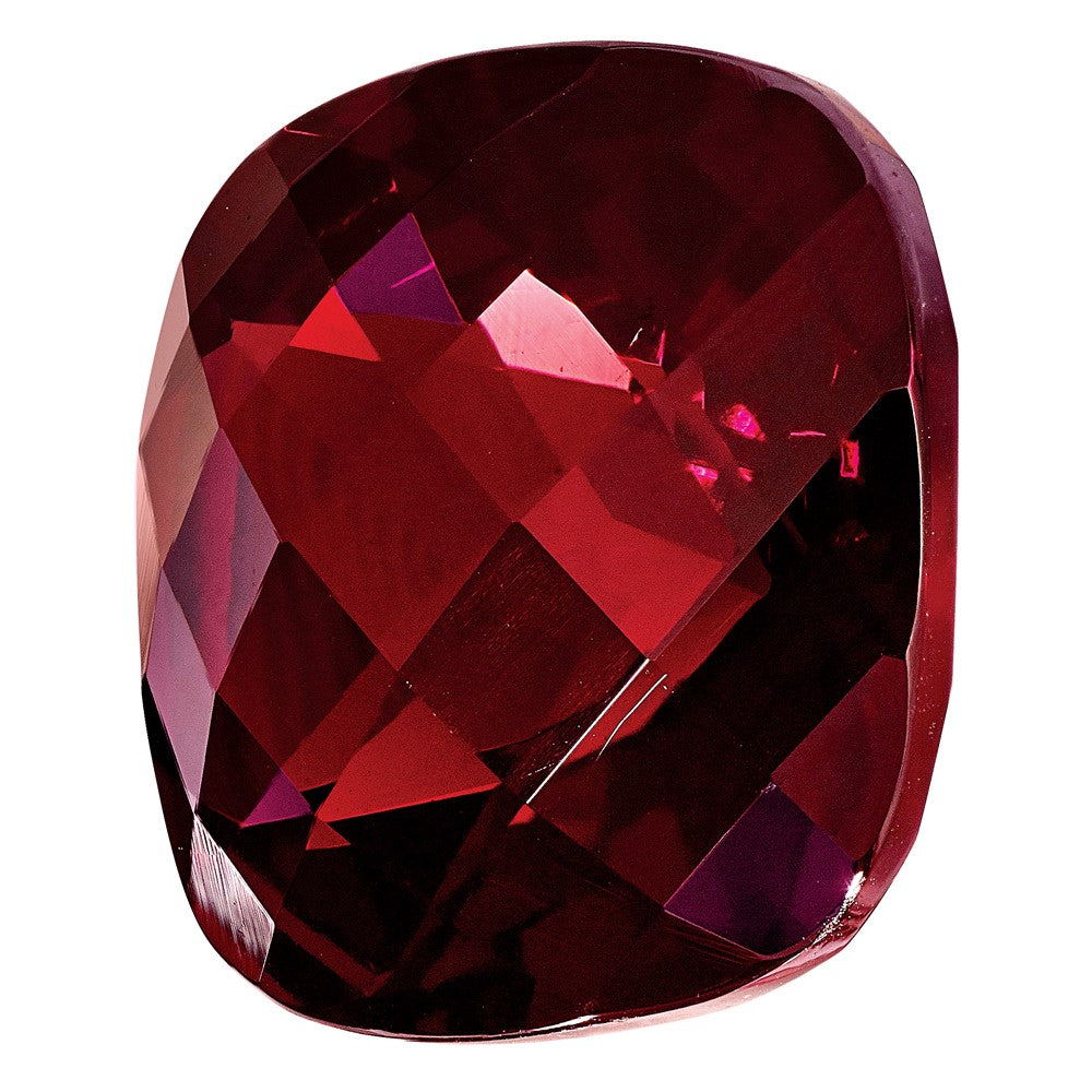 Gemstone Garnet Aa Quality 7mm Antique Cushion Checkerboard