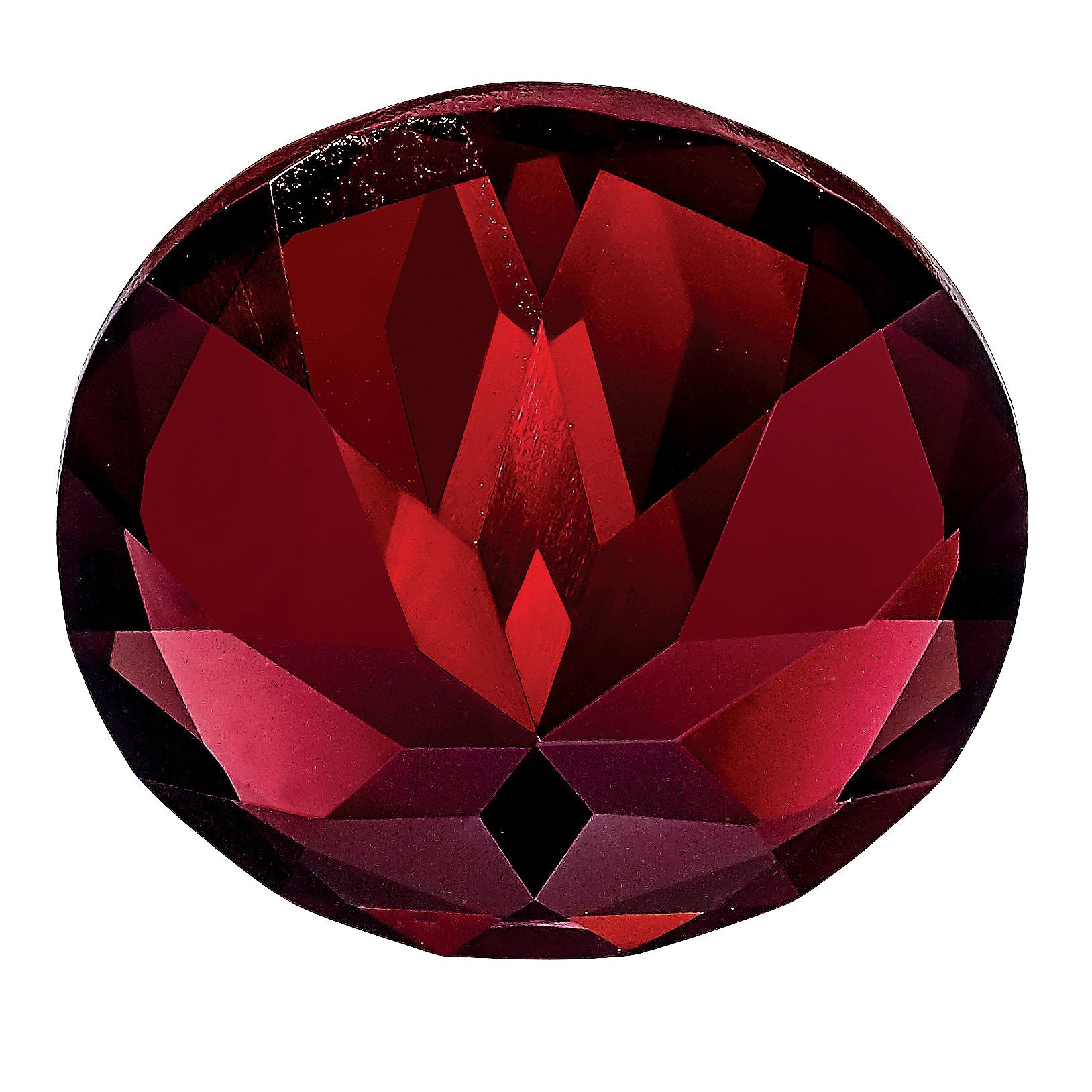 Gemstone Garnet Aa Quality 2.75mm Round